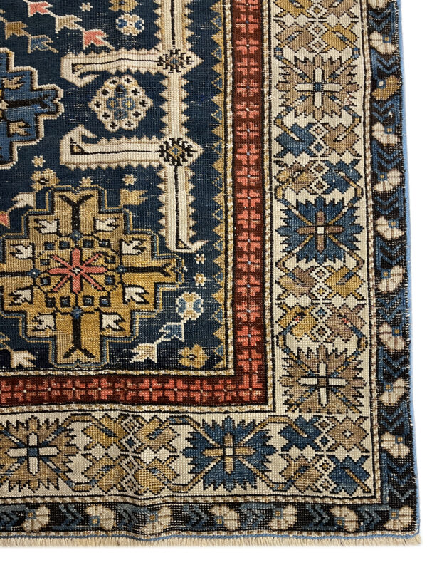 Caucasico Shirvan seconda metà 800 - 156 x 110 - immagine 2
